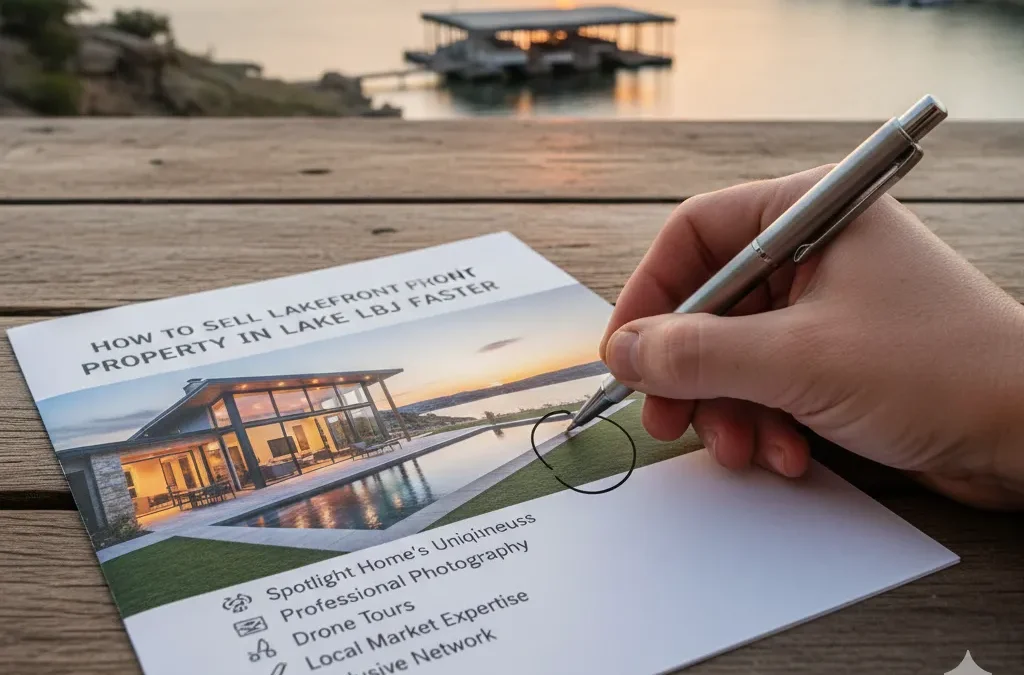 How to Sell Lakefront Property in Lake LBJ Faster: Strategies That Actually Work