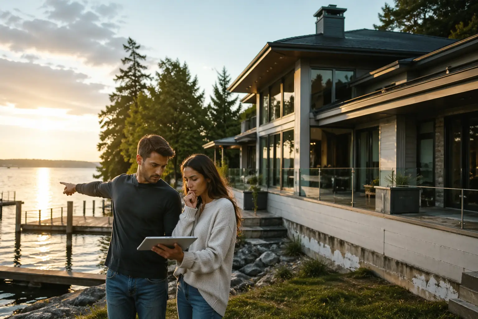 Marble Falls, TX, waterfront homes